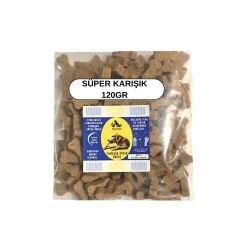 Süper Karışık Aromalı Minik Köpek Ödülü 120Gr