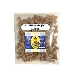 Süper Karışık Aromalı Minik Köpek Ödülü 240Gr