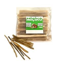 50 Li Naturel Burgu Ödül Çubuğu ve Çiğneme Kemiği 11-12Cm