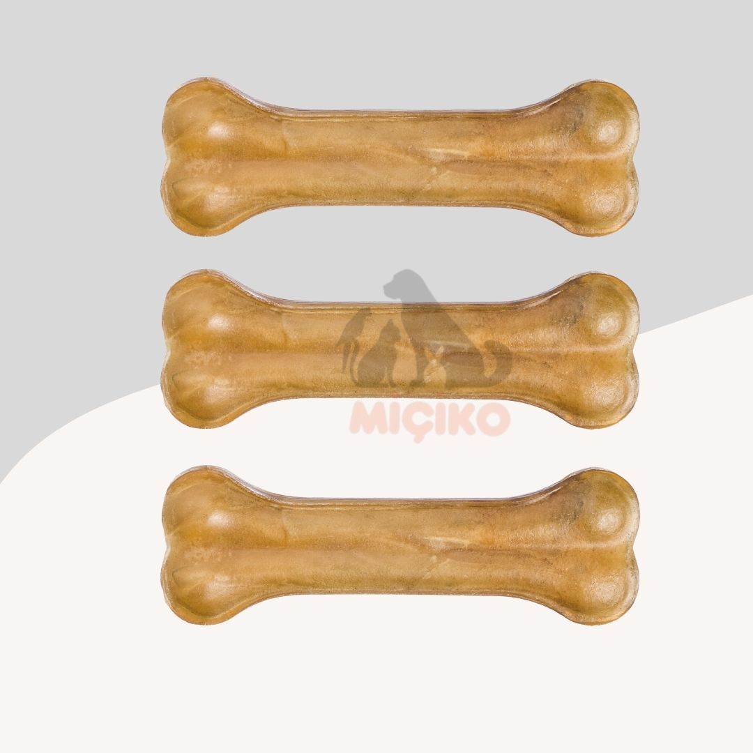 Köpekler İçin Naturel Press Çiğneme Kemiği 12Cm 3lü Paket