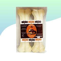 Köpekler İçin Beyaz Press Çiğneme Kemiği 12Cm 2Li Paket