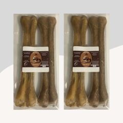 27 Cm Naturel Press Çiğneme Kemiği 2 Paket (4 Adet)