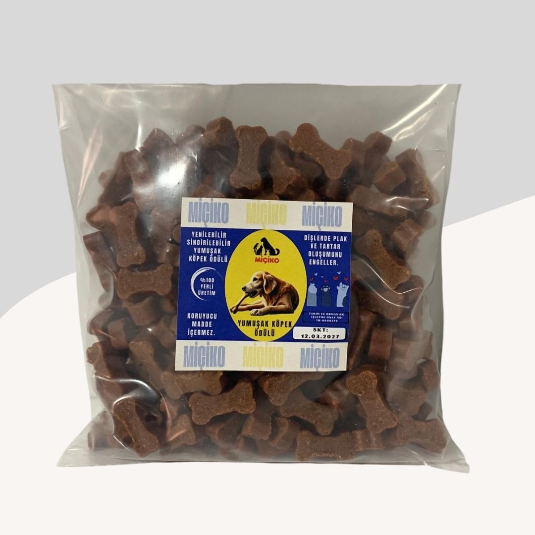 Biftek Aromalı Yumuşak Köpek Ödülü 120Gr