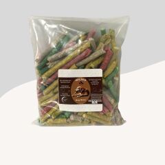 Lokmalık Renkli Kırık Munchy Köpek Ödülü 120Gr