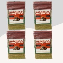 Köpekler İçin 100lü Renkli Munchy Diş Sağlığı Ödül Çubuğu 4 Paket (400 Adet)