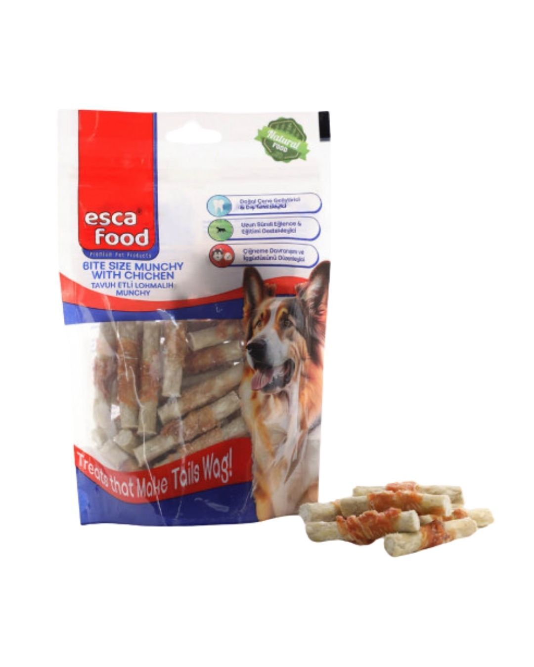 Tavuklu Lokmalık Munchy Kalın 6cm 36Lı