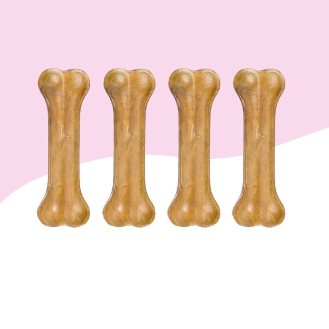 Köpekler İçin Naturel Press Çiğneme Kemiği 12Cm 4 Adet