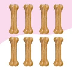 Köpekler İçin Naturel Press Çiğneme Kemiği 12Cm 8Li Paket