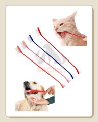 Köpekler ve Kediler İçin Yumuşak Diş Fırçası 4Lü Paket