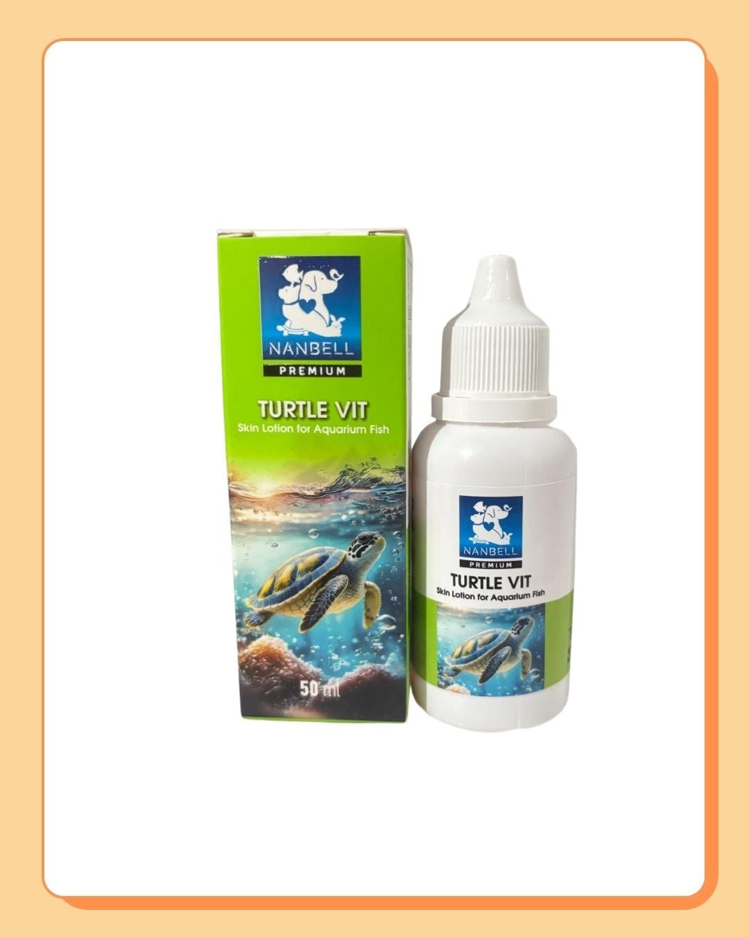 Turtle Vit Kaplumbağalar İçin Multivitamin 50ML