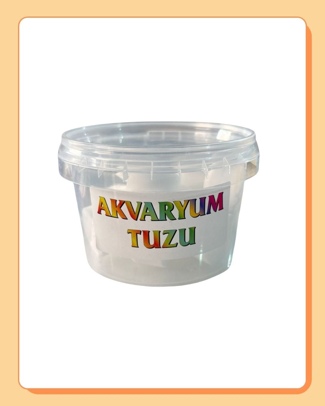 Saf Beyaz Tablet Akvaryum Tuzu 190GR
