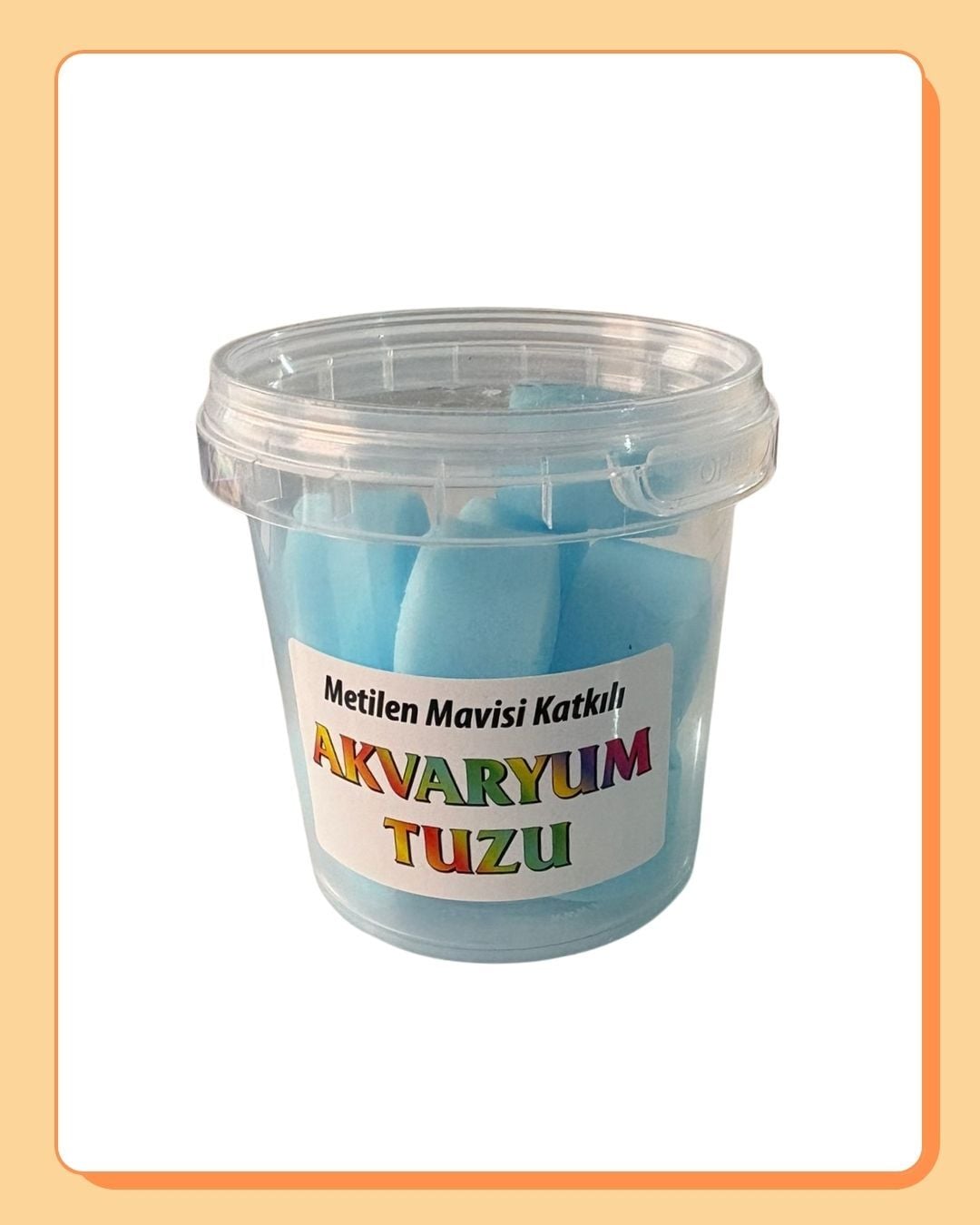 Metilen Mavisi Katkılı Akvaryum Tuzu 140GR