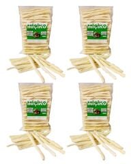 4 x 100Lü Sütlü Burgu Çubuk Ödül ve Çiğneme Kemiği 11-12Cm