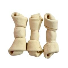 Sütlü Düğüm Köpek Ödül Çiğneme Kemiği 14-15Cm 3LÜ Paket