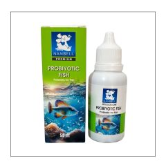 Nanbell Probiotic Fish – Akvaryum Balıkları İçin Probiyotk Sindirm Düzenleyici 50ML