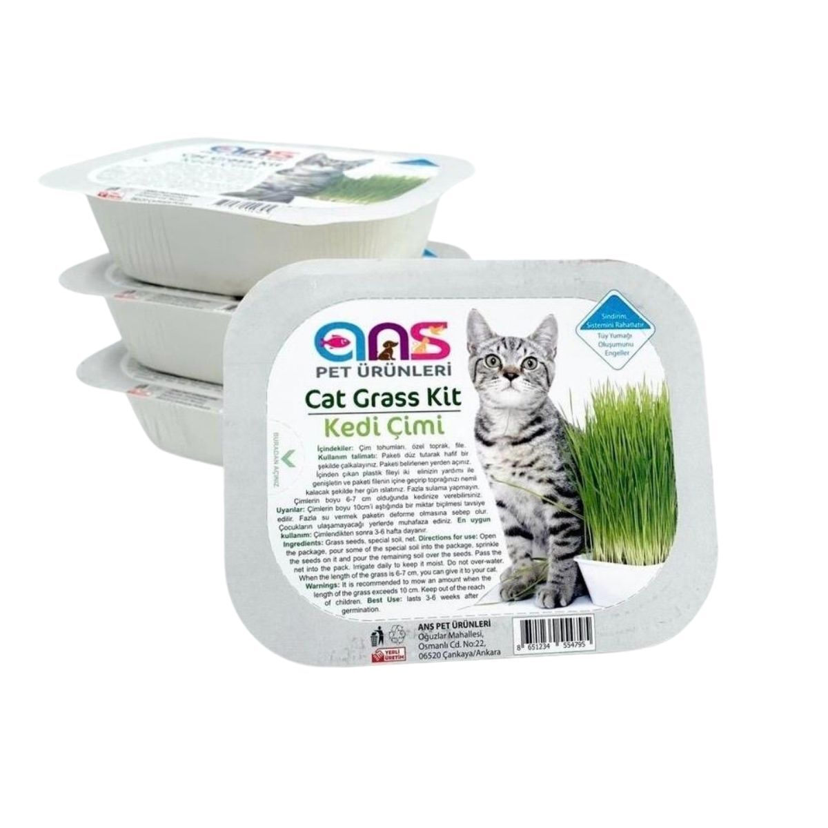 Ans Kedi Çimi 1 Paket