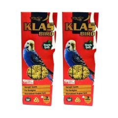 Klas Bird Muhabbet Kuşu 3Lü Ballı Kraker 2 Paket