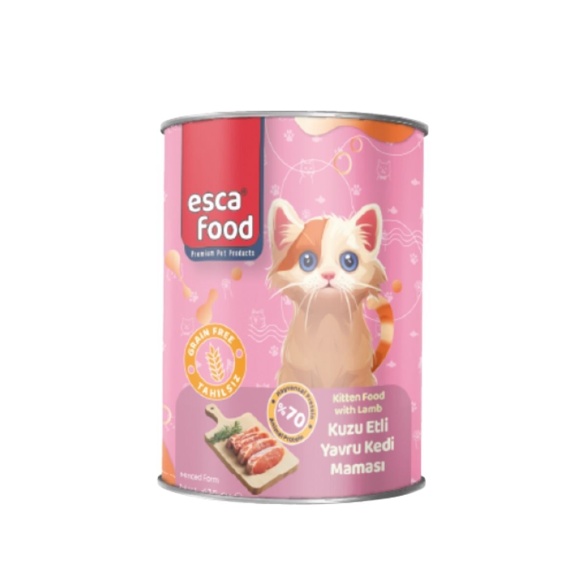 Esca Food Kuzu Etli Yavru Kedi Konserve Maması 415Gr