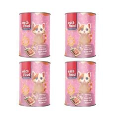 Esca Food Kuzu Etli Yavru Kedi Konserve Maması 4x415Gr