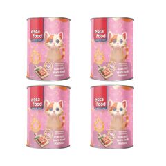 Esca Food Kuzu Etli Yavru Kedi Konserve Maması 4x415Gr