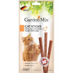 Gardenmix Tavuk Etli Kedi Ödül Çubuğu 3x5Gr