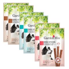 Kuzu-Somon-Dana Aromalı 3lü Stick Köpek Ödülü 6Lı Paket