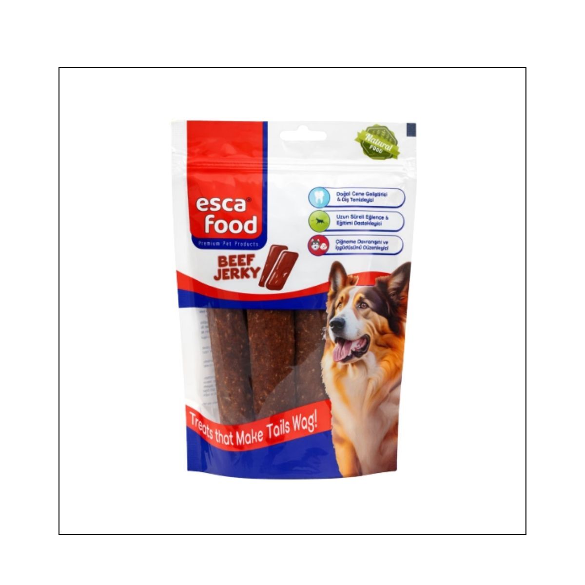 Esca Food Beef Jerky Yumuşak Köpek Ödülü 100Gr