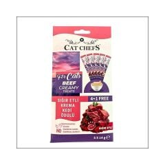 Cat Chefs Sığır Etli Krema Kedi Ödülü 5x14Gr