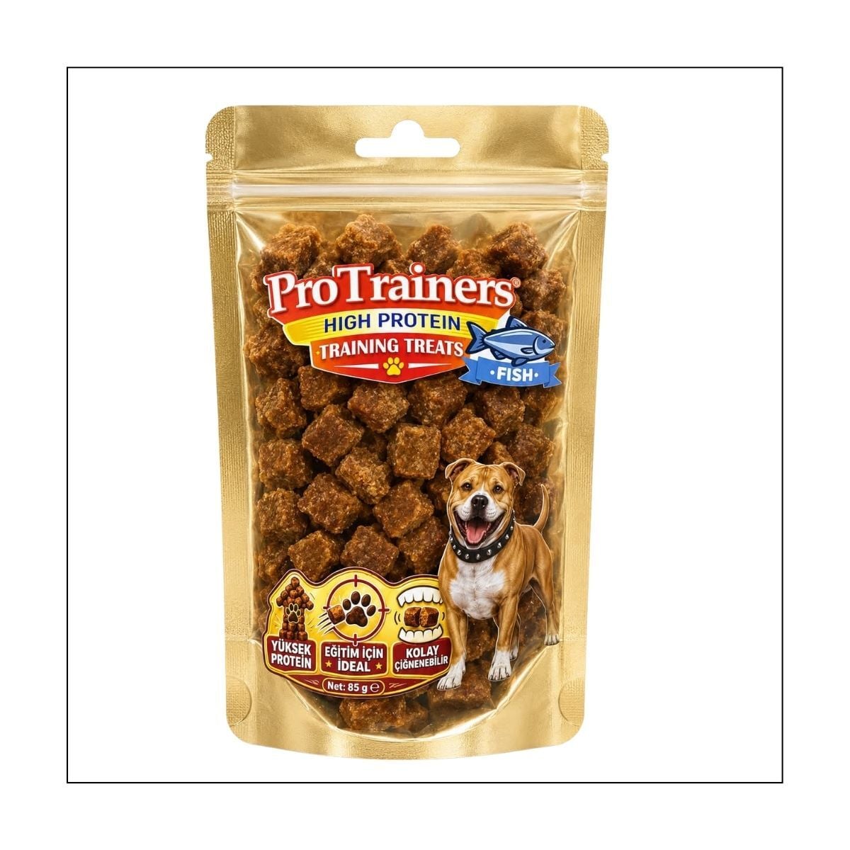 Esca Food ProTrainers Balıklı Yüksek Proteinli Eğitim Ödülü – 85 gr