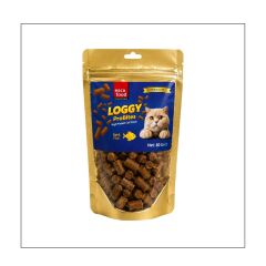 Loggy Probites Balıklı Yüksek Proteinli Kedi Ödül Maması – 80 gr