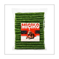 Köpekler İçin XXL Kalın Munchy Ödül Çubuğu 500Gr Yeşil